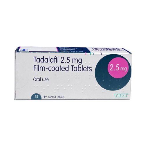 Tadalafil 2.5mg tablets